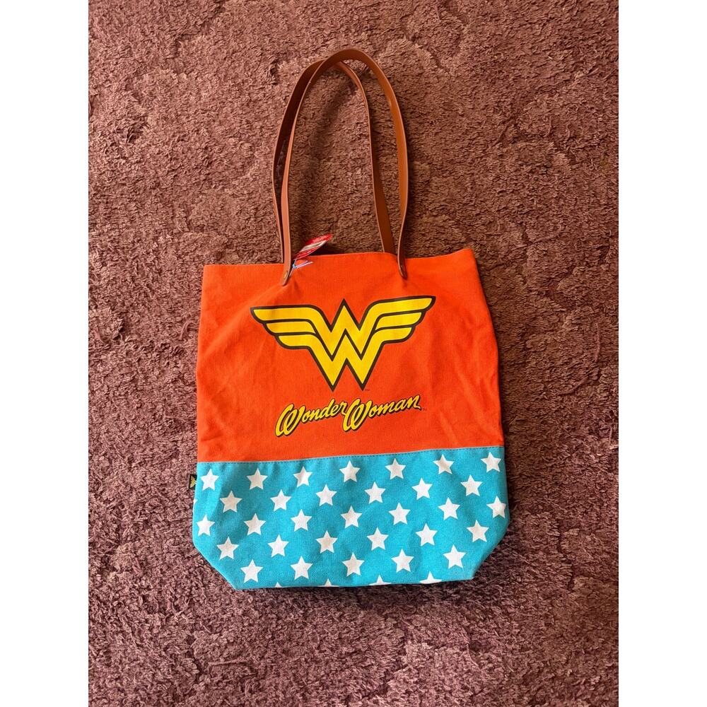 DC Comics Wonder Woman Packable Tote Bag Hallmark Comic Costume Superhero